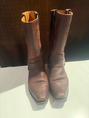 Men's Sendra Brown Harness Boots 9.5